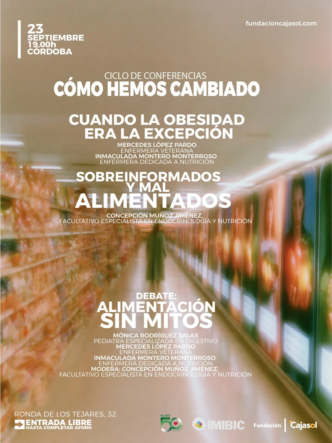 Alimentación, salud mental y cáncer: charlas gratis en Córdoba