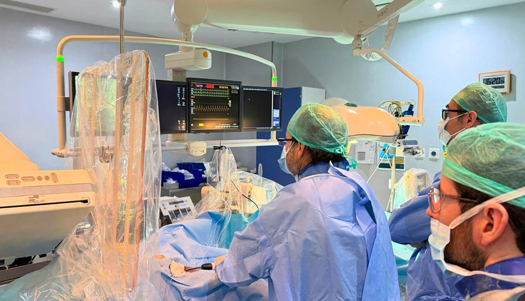El Hospital San Juan de Dios incorpora una innovadora técnica para el tratamiento de la fibrilación auricular