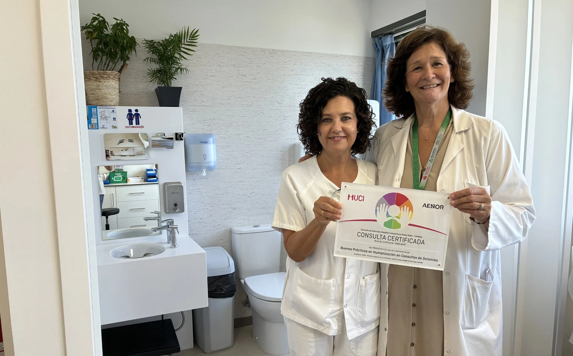 El Reina Sofía logra el nivel excelente en humanización de ostomías