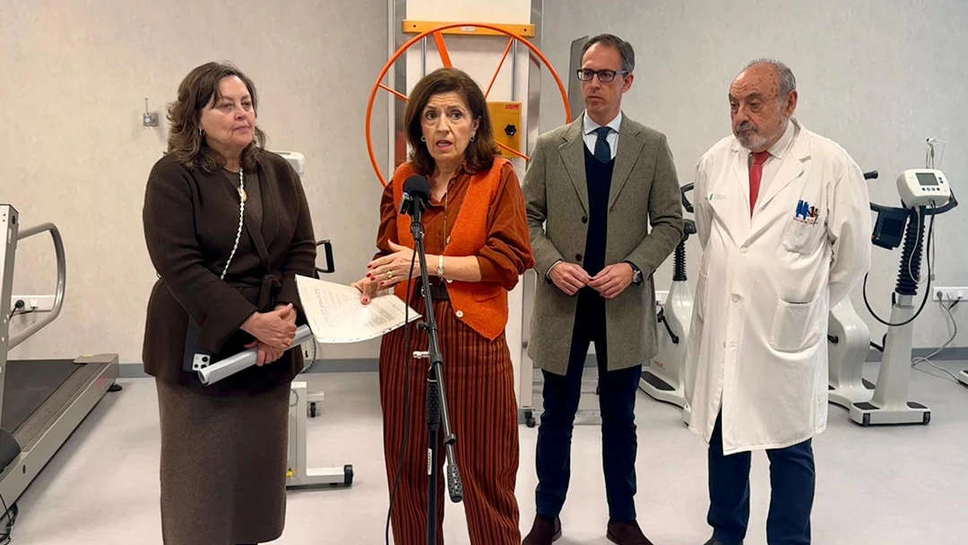 La Junta invierte 400.000 euros en un nuevo gimnasio de fisioterapia en el Hospital Valle de Los Pedroches