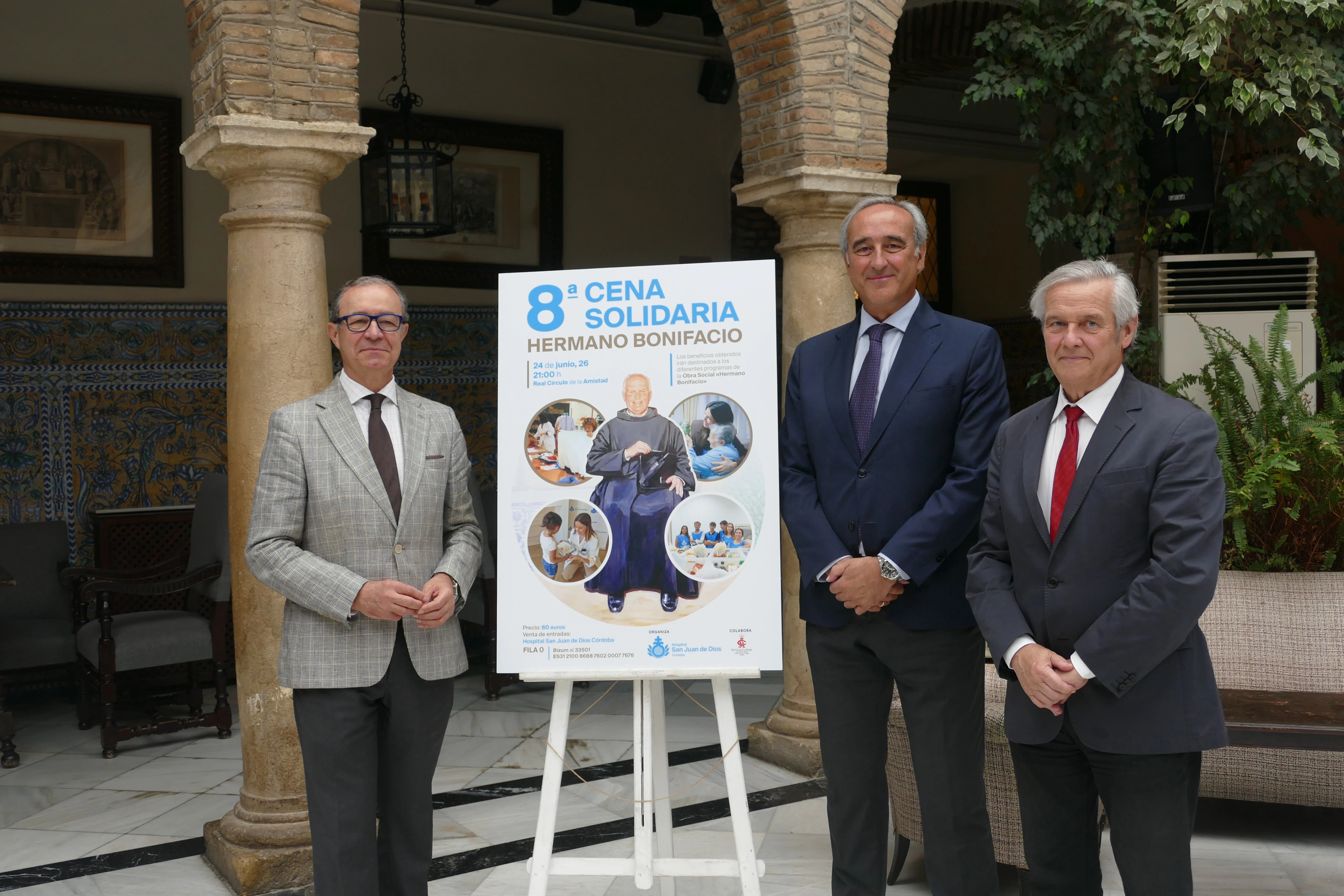 La VIII Cena Solidaria ‘Hermano Bonifacio’ reconocerá al Córdoba CF por su compromiso social