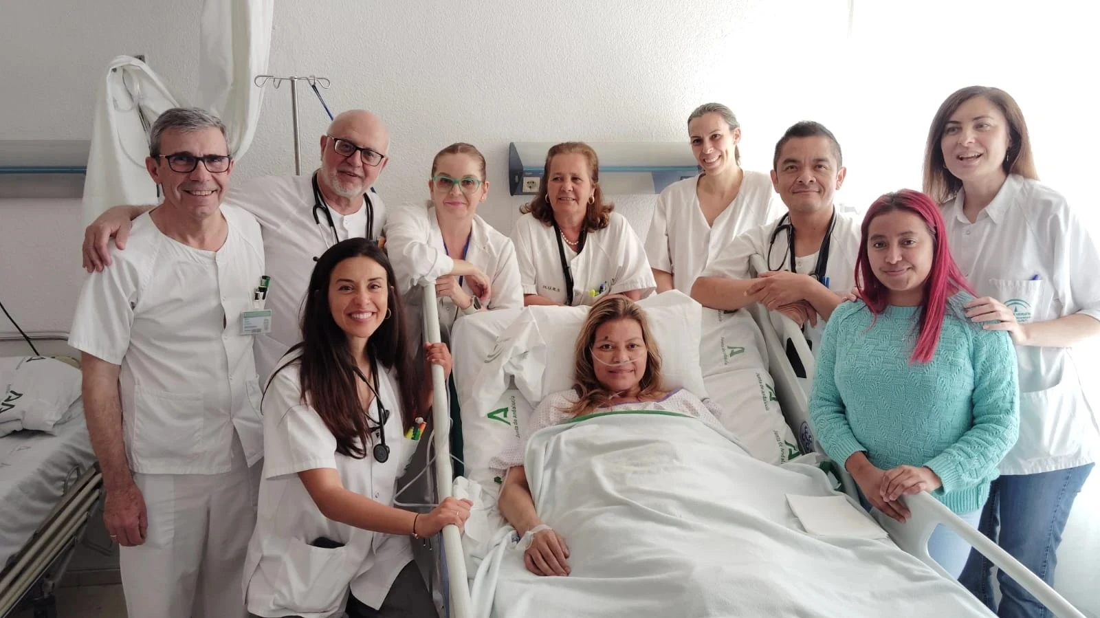 Un hospital de Córdoba logra que una paciente paliativa vuelva a Honduras