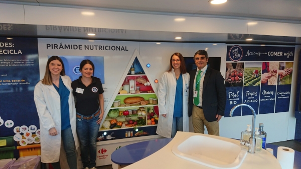 El San Juan de Dios se sube a la ‘caravana de la salud’ con un taller sobre alimentación saludable