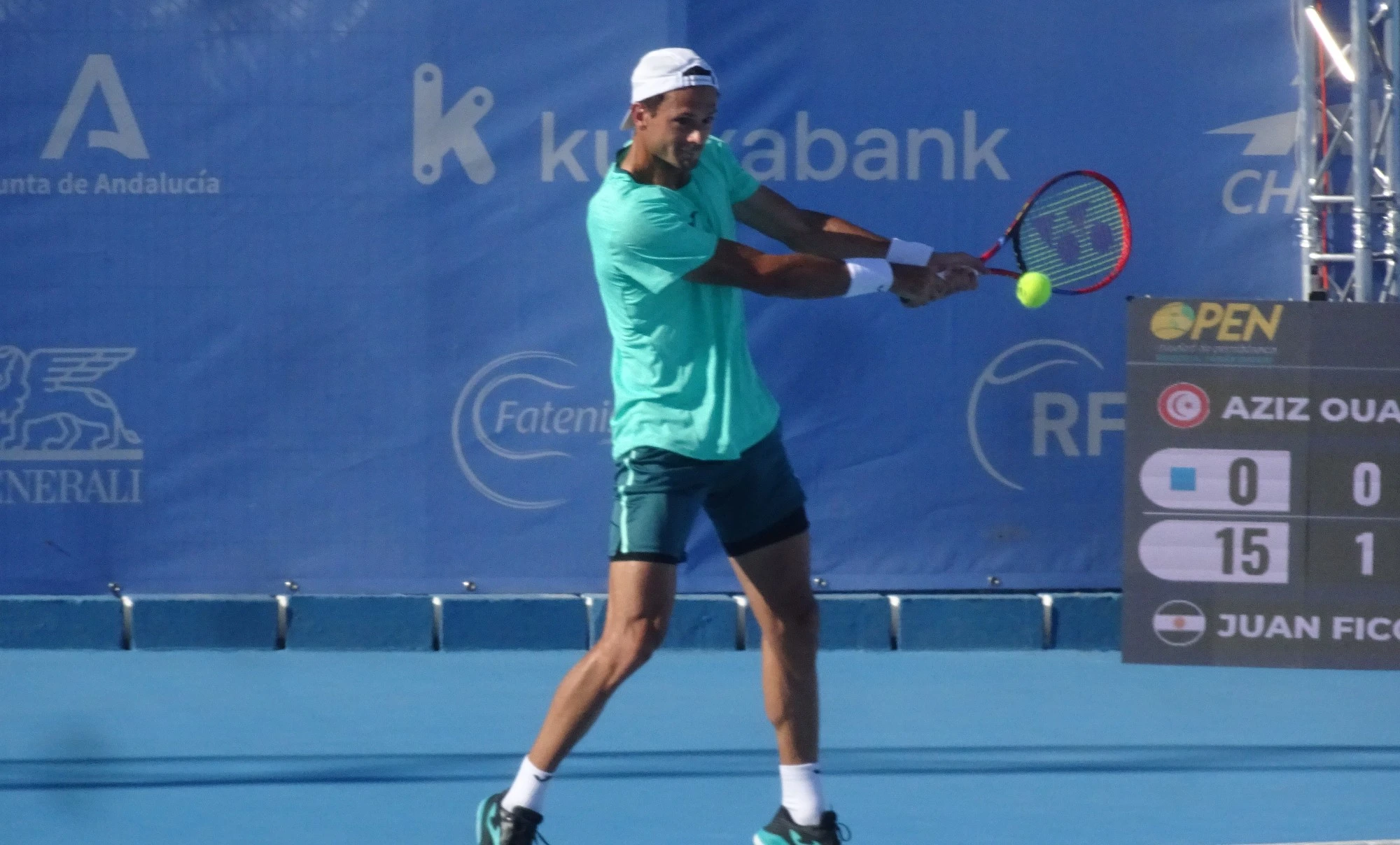 Ficovich cae ante Ouakaa y agita el cuadro del torneo de Pozoblanco