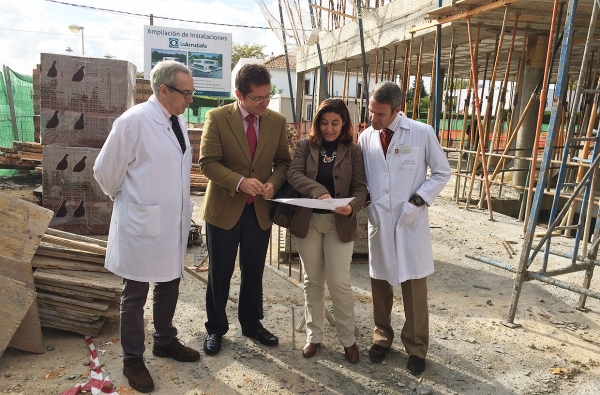 Hospital La Arruzafa construye un tercer edificio para consultas, investigación y banco de ojos